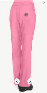 Pantalones Médicos KOI Lite 721 Peace para Mujer 2X Regular Más Rosa Enfermería Médica - Imagen 1 de 9