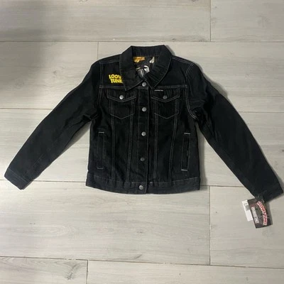 NWT Members Only x Looney Tunes Reversible Trucker Jacket Size Medium - Image 1 of 4