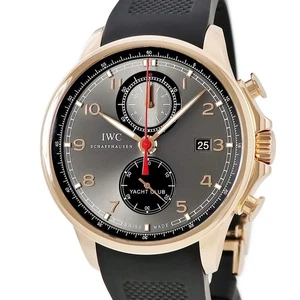 IWC Portuguese Yacht Club Chronograph IW390202 K18RG Date Automatic Men #HD123 - Picture 1 of 3