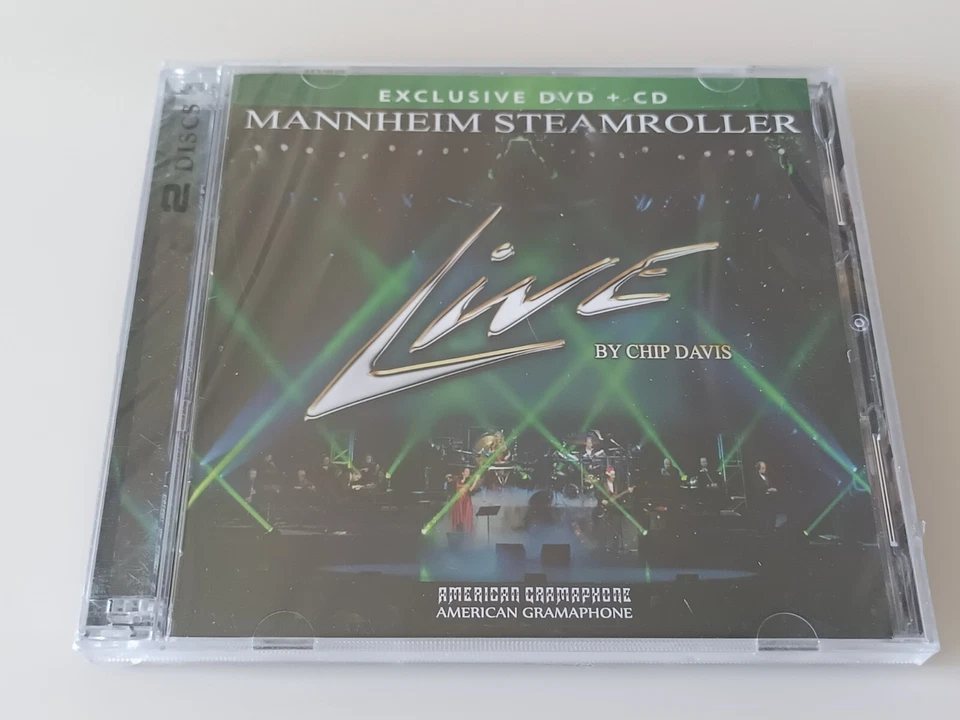 Mannheim Steamroller Edition DVD CD Live 2015 Factory MINT