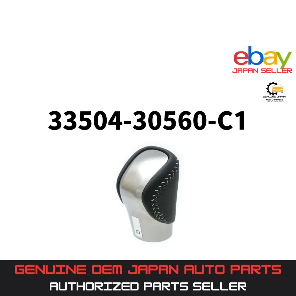Toyota Lexus Genuine GS GS300 GS350 GS450 Leather Shift Knob 33504-30560-C1 OEM Foto 1 de 1