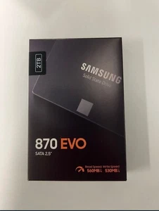 Samsung 870 EVO 2TB 2.5" SATA III Internal SSD Driver - New - Picture 1 of 3