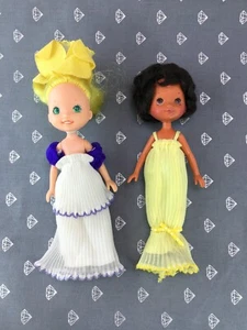 7 BLE1 - Rose Petal Place Daffodil and Iris Dolls - Picture 1 of 6