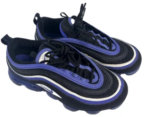 Nike Air Vapor Max 97 Shoes Black Persian Violet BV1153 001 Youth Size 6Y - Picture 1 of 8