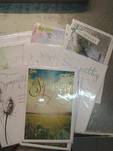 Simon Elvin Bundle Cards Sympathy Code G 50 Brand New X16 - Picture 1 of 9