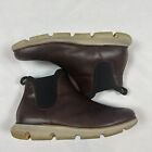 Cole Haan Men's Leather Chelsea Pull On Waterproof Grand Laser Boot Size 11.5 M