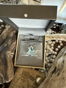 GEMMANCE Butterfly Birthstone Crystal Necklace - Silver Tone with 18”+2” NIB - Picture 1 of 6