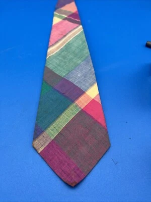 "Corbata Harbor Collection, 47"" de largo, 3,25"" de ancho máximo, arco iris" Foto 1 de 3