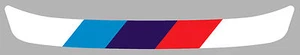  BANDE PARE SOLEIL BMW VISIERE CASQUE STRIPE AUTOCOLLANT STICKER VIS048 - Imagen 1 de 2