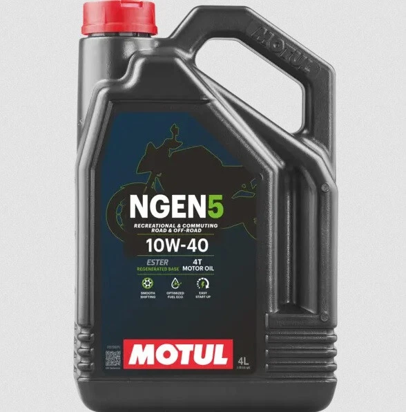 Huile Motul NGEN 5 10W40 idem motul 5100, moto 4 temps , techno-synthèse - Photo 1/1
