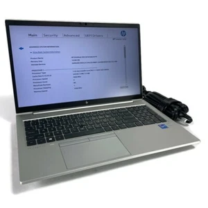 HP EliteBook 850 G8 15.6" Quad Core i7-1185G7 3.0GHz 16GB 512GB NVMe SSD -Win 11 - Picture 1 of 11