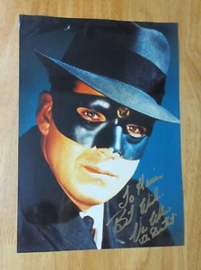 Beautiful VAN WILLIAMS/GREEN HORNET SIGNED/Inscribed 8x10 Photo! - Picture 1 of 3