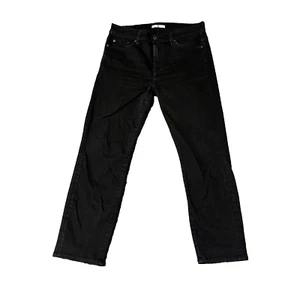 Womens Jeans Ankle Straight Grey Stretch Denim 7 For All Mankind Roxanne W32 L26 - Picture 1 of 12