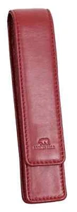 Brown Bear Schreibgeräte-Etui Leder Rot für 1 Stift mit Magnet-Verschluss - Bild 1 von 5