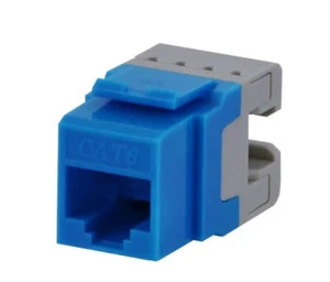 Jack eléctrico comercial categoría 6 - azul - Imagen 1 de 4