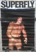Vintage WWF Jimmy Superfly Snuka Poster 1984 #0411000