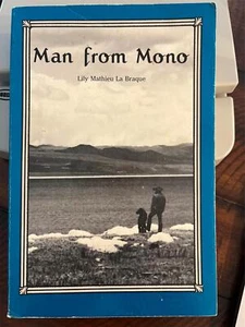 Mann aus Mono von Lily Mathieu La Braque | Mono Basin Nevada | signiert 1984 PB - Bild 1 von 5