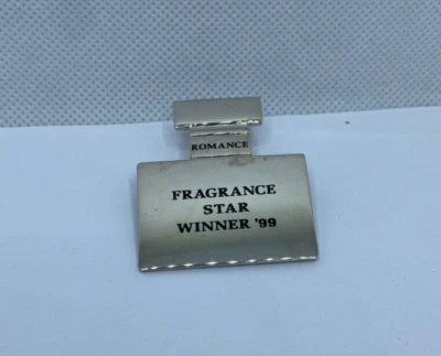 Prendedor Vintage 1999 Fragancia Estrella Ganador Ralph Lauren Romance Promocional Foto 1 de 4