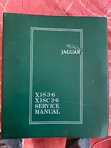 JAGUAR 3.6 XJS/XJSC .FACTORY SERVICE MANUAL SET - Picture 1 of 8