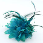 Pince à cheveux corsage plumes de fleurs bandeau fascinant et épingle - livraison sans épingle