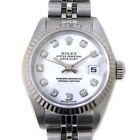 Rolex Watch Lady Datejust 79174G Diamond Index White Dial SS Automatic
