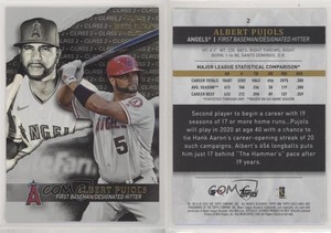2020 Topps Gold Label Class 2 Black Albert Pujols #2