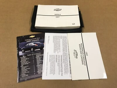 2007 Chevrolet Impala Glovebox Owner's/Operator's Manual - Image 1 of 4