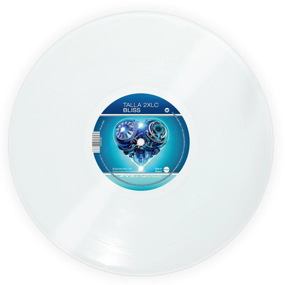 Vinyl TALLA 2XLC Bliss / No Fate Limited Edition Colouted Vinyl Transparent - Bild 1 von 1