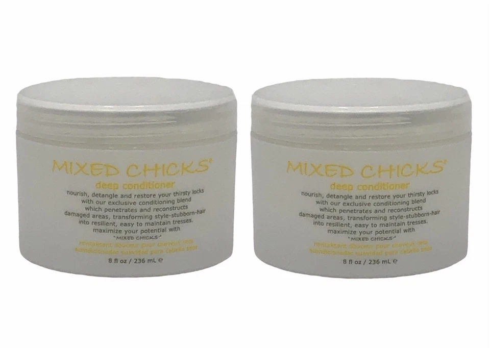 Mixed Chicks Deep Conditioner Nourish Detangle Restore 8 Oz