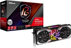 ASROCK RADEON rx 6900 xt gpu phantom gaming RX6900XT - Afbeelding 1 van 8