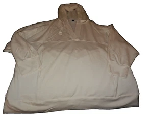 NICE Womens XL OLD NAVY Cream Hooded French Terry SWEATSHIRT Crewneck Pullover - Picture 1 of 3