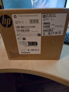 HP USB-C G5 Essential Dock Dockingstation (72C71AA#ABB) Schwarz NEU - Bild 1 von 3