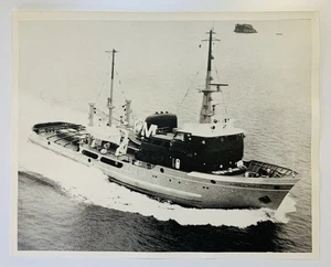 Vintage Tugboat Photo Alice L. Moran Moran Towing Maritime Ship Photograph - Picture 1 of 14