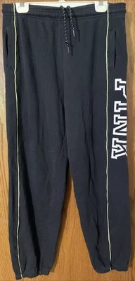 Pantalones deportivos Victoria’s Secret ROSA para mujer pequeños negros blancos amarillo neón, bolsillos Foto 1 de 4