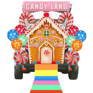 Halloween Candy Land Kofferraum oder Leckerli Auto Deko Kit, Candyland Kofferraum oder Baum - Bild 1 von 7