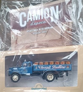 FIAT 634 N II SERIE CHIANTI RUFFINO (ITALIEN 1937) VINTAGE TRUCKS 1:43 N.#75 - Bild 1 von 4