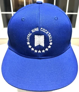 Loyal Nine Cocktails Snapback Cap Blue Stay Loyal Port Authority Dad Hat Golf - Picture 1 of 10