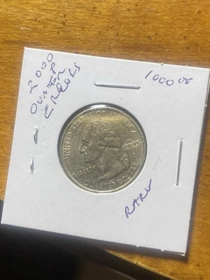 2000 P Quarter Errors Rare Quarter Washington - Image 1 of 2