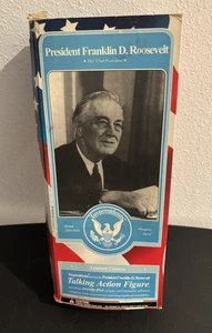 Figura de acción Franklin D. Roosevelt Talking 12" muñeca presidentes demócratas *leer - Imagen 1 de 6