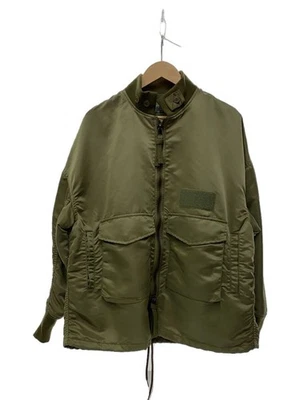 Vote Makeclothes Flight Jacket/M/Nylon/Khaki/Plain/20Aw/Ma-1/Jacket/Military/Men - Image 1 of 4