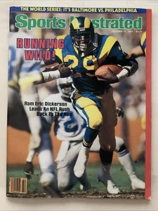 Eric Dickerson 17 ottobre 1983 Sports Illustrated senza etichetta Los Angeles Rams - Foto 1 di 1
