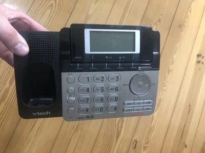 Беспроводная цифровая система ответа Vtech 2 линии DS6151 только блок - Изображение 1 из 4