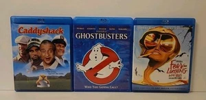 Comedy 3 Blu-ray Lot- Ghostbusters, Caddyshack, Fear And Loathing In Las Vegas - Imagen 1 de 10