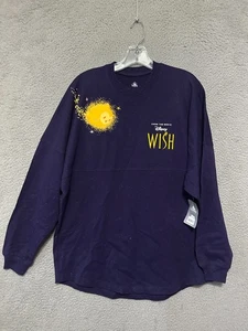 NWT Disney Parks Spirit Jersey Size Medium Adult Wish I’m A Star NEW Purple - Picture 1 of 6