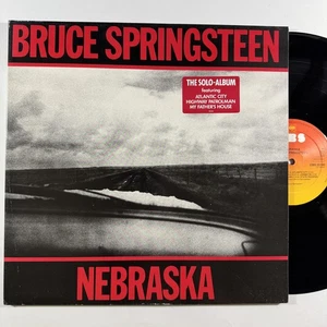 BRUCE SPRINGSTEEN : Nebraska VINYL LP M-/EX DUTCH PRESSING GATEFOLD IMPORT CBS - Picture 1 of 6