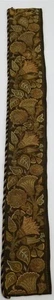 Antique Jacobean Crewelwork Embroidered Wool Floral Border Panel 143x119cms - Picture 1 of 12