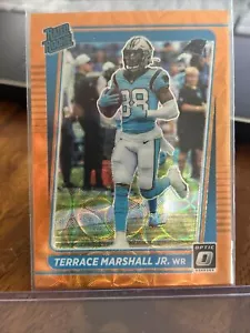 2021 Optic Terrace Marshall Jr. Orange Scope Rated Rookie #/79 - Picture 1 of 2