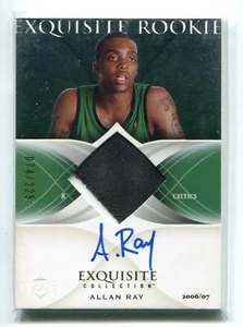 2006-07 Exquisite Allen Ray RPA PATCH RELIC AUTO RC #63 74/225 (Creased) CELTICS - Picture 1 of 1