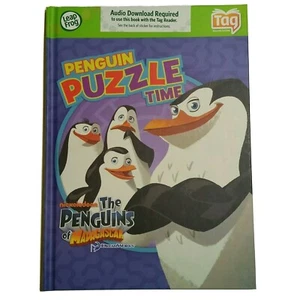 LeapFrog Tag Game Book Penguin Puzzle Book Madagascar (4-6 yrs) New Sealed - Imagen 1 de 4