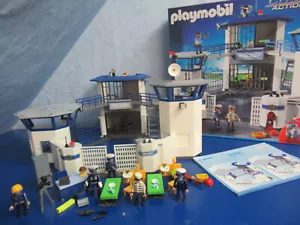 TOP 6872 Polizei Station Gefängnis OVP Bauplan Figuren Playmobil 5722 - Bild 1 von 6